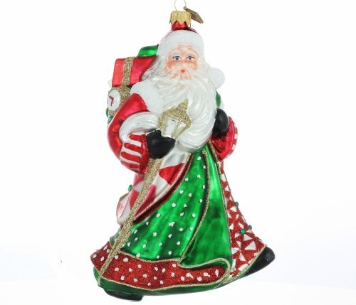 Елочная игрушка Дед Мороз 18см
